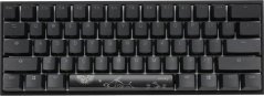 Ducky Mecha Mini Gaming Tastatur, MX-Silent-Red, RGB-LED - schwarz