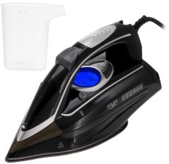Adler AD 5054 Žehličká parowe z pompą wody | lcd | 3000 w | 4 ust. temp. | stopa swift glide