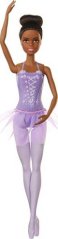 Barbie Barbie GJL61 - Bábika baleriny (afroamerykańska) w stroju baleriny z tutu i pointe, zabawki od 3 rokov