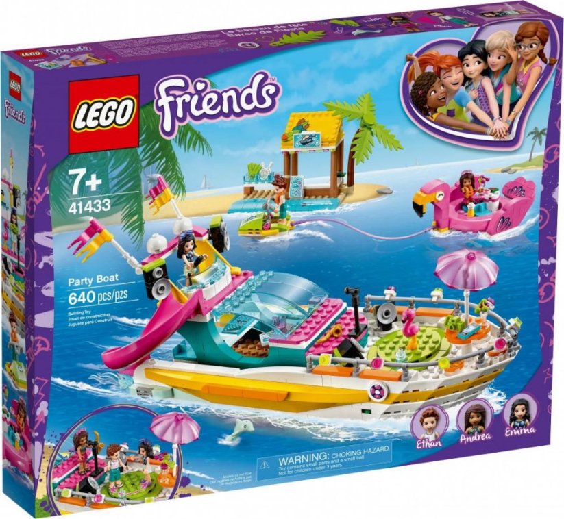 LEGO Friends Łódź imprezowa (41433)