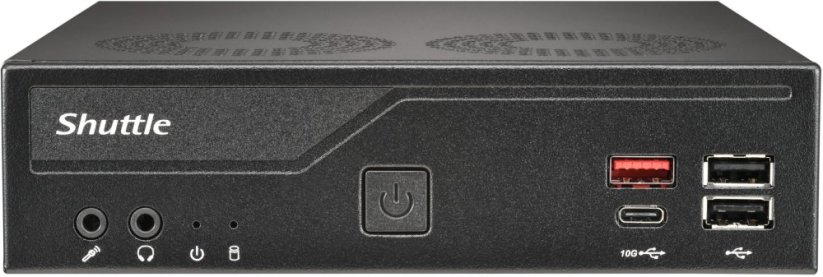 Shuttle Barebone XPC slim LGA1851 2xSODIMM 1xSATA 1xM.2 NoOS (DH810S)