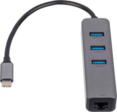 Akyga 1x RJ-45  + 3x USB-A 3.0 (AK-AD-66)