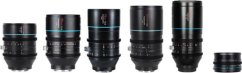 Sirui Sirui Anamorphic Venus 5x Lens + Adapter Kit (35/50/75/100/150mm) +Adapter + Hard case E-Mount
