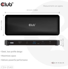 Club 3D CSV-2540 14in1 USB-C