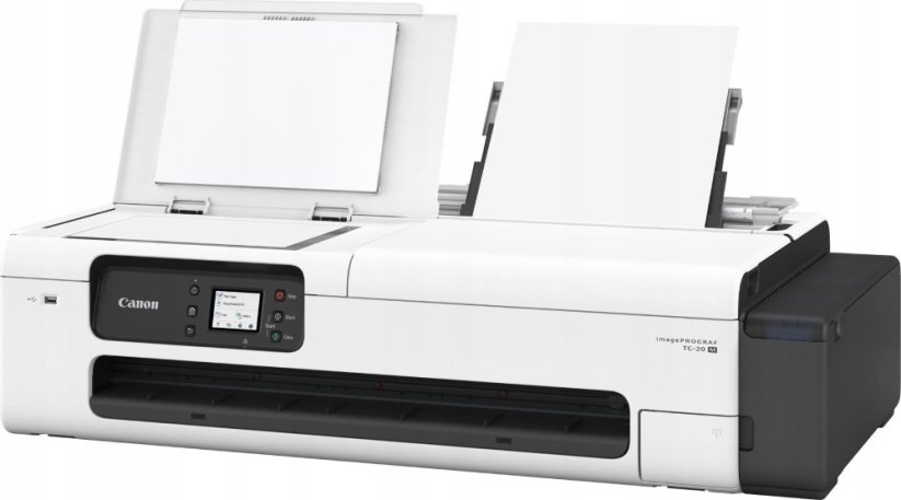 Canon Canon imagePROGRAF TC-20M drukarka wielkoformatná Atramentowa farba 2400 x 1200 DPI A1 (594 x 841 mm) Przewodowa sieć LAN
