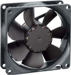 Papst EBM Papst 8412 NLE Axiallüfter 12 V/DC 33 m³/h (L x B x H) 80 x 80 x 25 mm (9292506263)