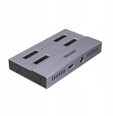 Unitek Unitek USB4 4-kieszeniowa stacja dokująca/ klonująca M.2 SSD