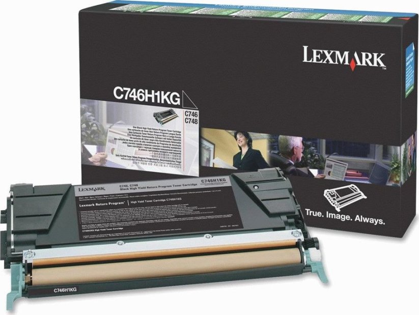 Lexmark C746H1KG Black Originál  (C746H1KG)