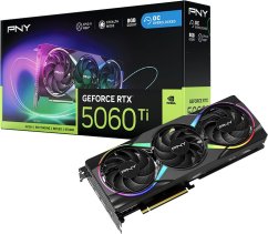 PNY GeForce RTX 5060 Ti Epic-X RGB Overclocked Triple Fan 8GB GDDR7 DLSS4 (VCG5060T8TFXXPB1-O)