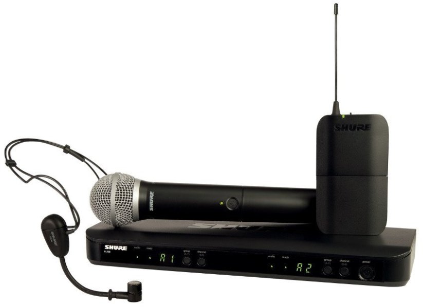 Shure BLX1288E/P31-H8E - System bezprzewodowy z mikrofonem PGA31 (518-542 MHz)