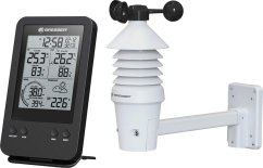Bresser Meteostanica Pro 3-in-115,5 cm Čierna 2-dielná