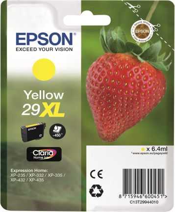 Epson Toner Claria Home SP 29XL (Yellow)