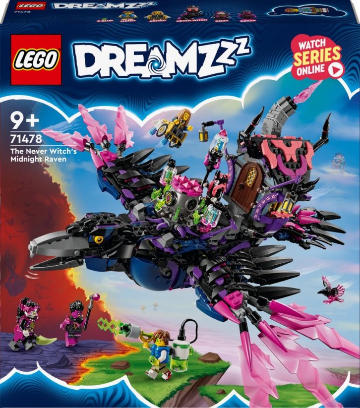 LEGO DREAMZzz Never Witch's Midnight Raven (71478)