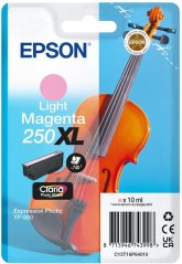 Epson 250XL - 10 ml - XL - svetlý magenta - originálny - opakowanie blistrowe - Tintenpatrone - do P/N: C11CL95402