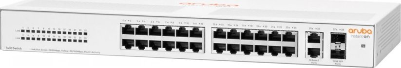 HP HPE NW ION 1430 24G RJ45 2SFP Switch                  R8R50A
