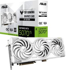 Asus TUF Gaming GeForce RTX 5070 Ti BTF White OC 16GB GDDR7 DLSS4 (TUF-RTX5070TI-O16G-BTF-WHITE)