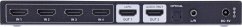 StarTech InLine HDMI Switch – 4 Slot – HDMI 2.1 – 8K@60Hz – 4K@120Hz – eARC SPDIF Jack IR Remote Control