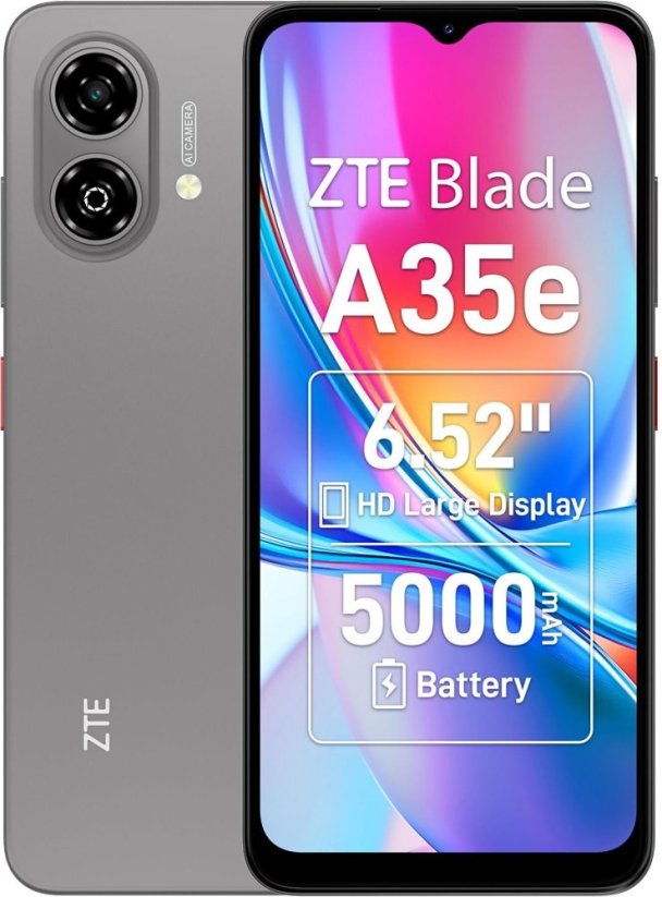 ZTE ZTE Blade A35e silvery gray