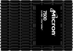 Micron Micron 7500 MAX - SSD - Mixed Use - verschlusselt - 3.2 TB - intern - 2.5" (6.4 cm) - U.3 PCIe 4.0 (NVMe) - 256-Bit-AES, 3072-Bit-RSA, FIPS 140-3 Level 2, 208-Bit-RSA - TCG Opal Encryption 2.01