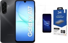 Samsung Galaxy A17 4/128GB Czarny (SM-A175FZKBEUE) + FlexibleGlass
