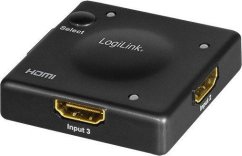 LogiLink Switch HDMI 3x1-Port, 1080p/60Hz, Mini, HDCP, CEC