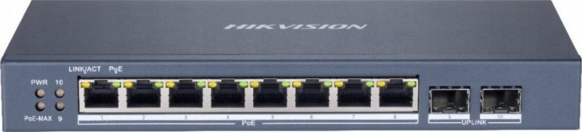 Hikvision SWITCH POE DS-3E1510P-SI 8-PORTOWY SFP Hikvision