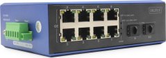 Digitus DIGITUS Industrial 8+2 -Port Gigabit Ethernet Switch 8 Port GE RJ 54 2 GE SFP Port