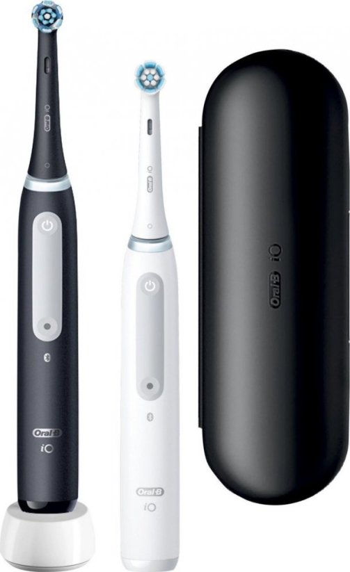 Oral-B iO Series 4 Duo 2 ks Matt Black/Quite White