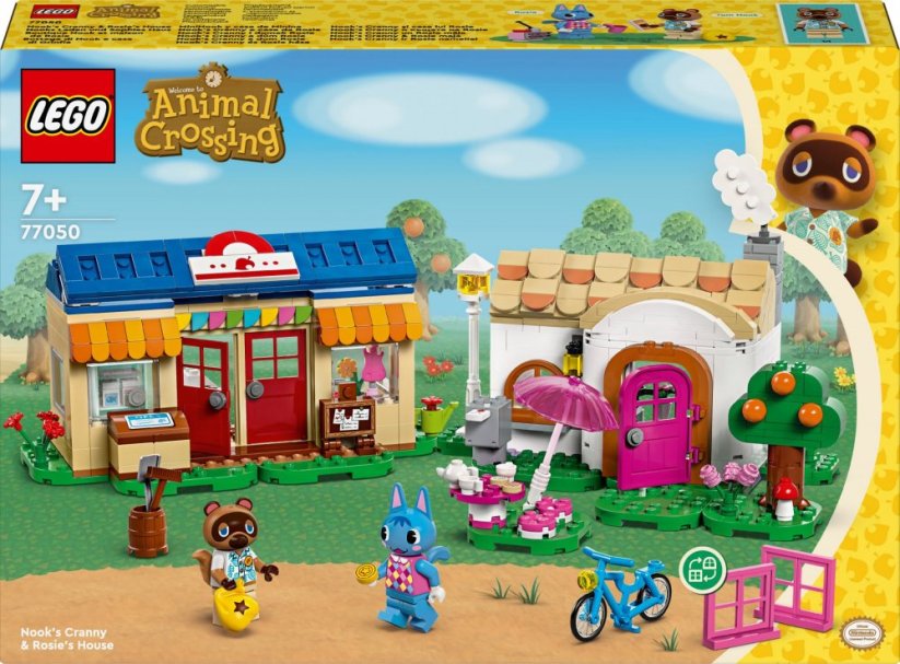 LEGO Animal Crossing Nook's Cranny i Domček Rosie (77050)