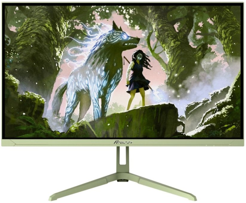 Arozzi Nova 24 monitor komputerowy 60,5 cm (23.8") 1920 x 1080 px Full HD LED Zelený