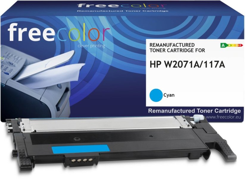 Freecolor Freecolor K18862F7 kaseta z tonerem 1 ks Náhradný Cyjan