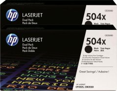 HP 504X Black Originál  (CE250XD)