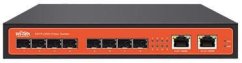 XXX_Planet Technology Corp (Planet) Wi-Tek WI-SG310F łącza sieciowe Nie zarządzany Gigabit Ethernet (10/100/1000) Čierny, Oranžový