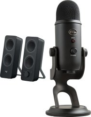 Logitech Z207 (980-001295) + Yeti USB Blackout (988-000229)