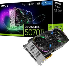 PNY GeForce RTX 5070 Ti ARGB EPIC-X RGB 16GB GDDR7 DLSS4 (VCG5070T16TFXXPB1)