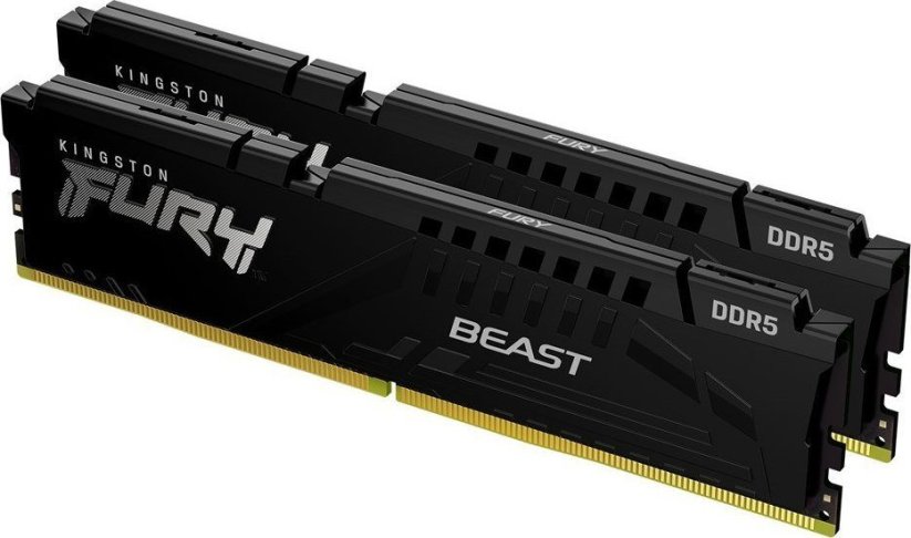Kingston Fury Beast, DDR5, 64 GB, 6000MHz, CL40 (KF560C40BBK2-64)