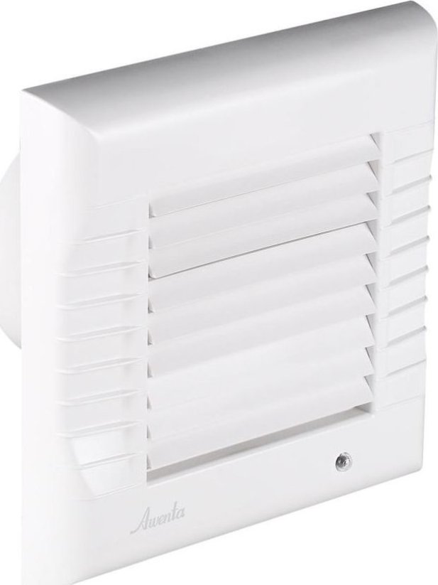AWENTA ventilátor łazienkowy A-Matic fi100 95m3/h 16W 230V z automatyczną żaluzją Biely WM100