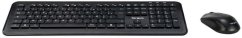 HP full size bezprzewodowy 2.4 GHz AZERTY Francuski Čierny (AKM610FR)