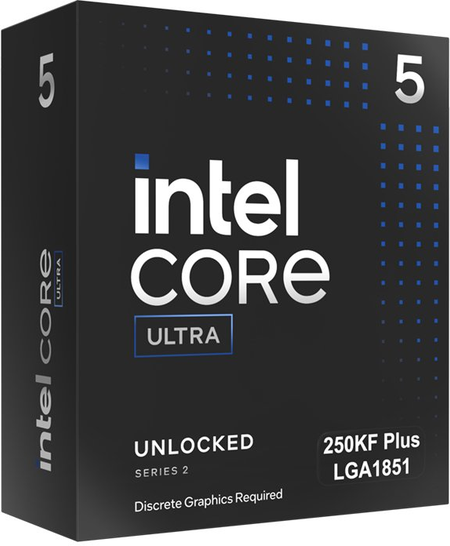Intel Core Ultra 5 250KF Plus, 4.2 GHz, 30 MB, BOX (BX80768250KF)