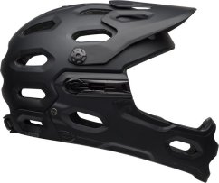 Bell Prilba na celú tvár Super 3r Mips matte gloss black gray r. M (55-59 cm) (BEL-7101796)