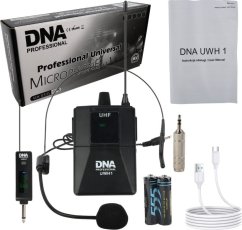 DNA NAGŁOWNY MIKROFON BEZPRZEWODOWY BODYPACK + ODBIORNIK UHF 560-590 MHZ
