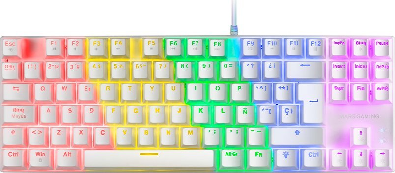 Mars Gaming Mars Gaming  MK80 Gaming Mechanical Keyboard RGB / Brown Switch / US