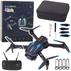LeanToys Dron Zdalnie Sterowany LU800 Kamera Światła LED Modrý