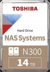Toshiba N300 NAS Hard Drive 14TB 1024MB 3.5inch 7200RPM (MN11ACA14TS)