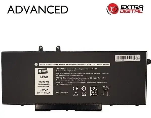PNY Do Notebooka DELL 4GVMP, 8000mAh, Extra Digital Advanced (NB441921)