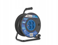 Geko predlžovací kábel elektrickýbębnowy 3x1.5mm2 30m (1)