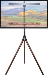 Techly Techly Stojak Podłogowy Tripod TV LCD/LED 32-65 Cali 35kg drevo