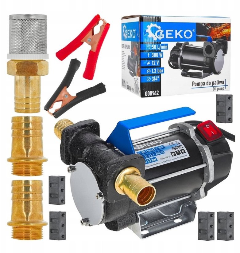 Geko čerpadlo do paliwa 12V 300W BIG (4)