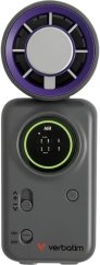 Verbatim Cool 'n' Go Ice Touch Pro Handheld Fan Purple/Grey (32349)