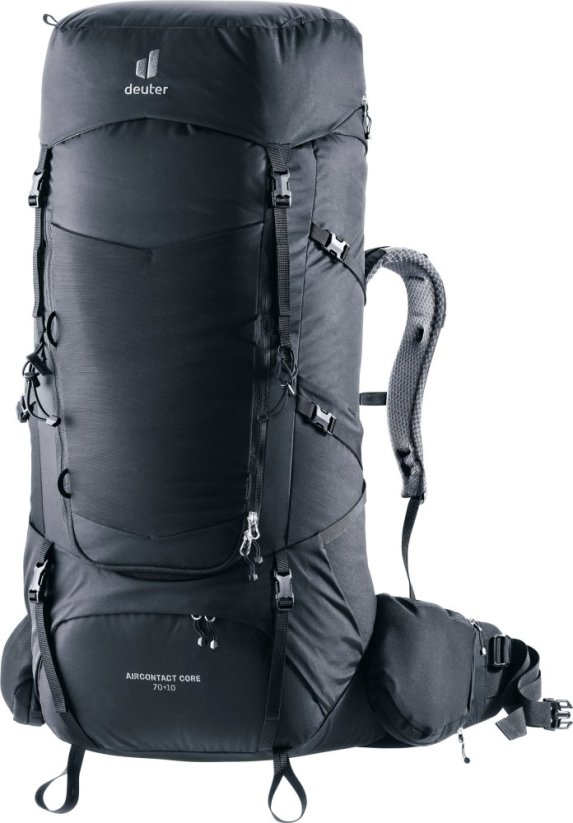 Deuter Aircontact Core 70+10 Čierny (701099)